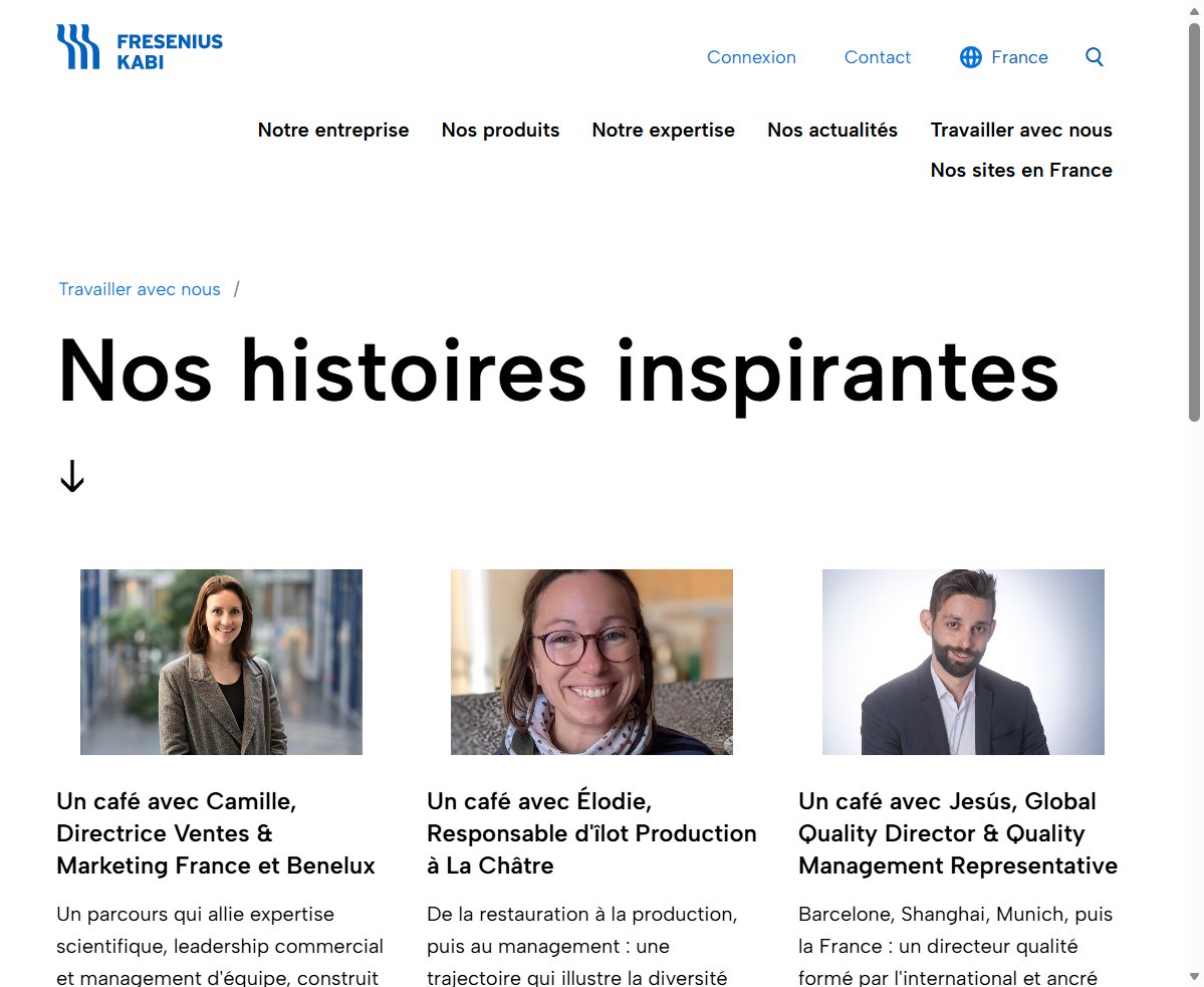 « Nos histoires inspirantes » : la série de portraits « Un café avec… »