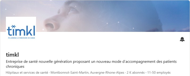 Page LinkedIn de timkl, plus de 2 000 abonnés