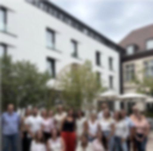 L'équipe réunie pour l'édition estivale des timkl days à Strasbourg (photo floutée)